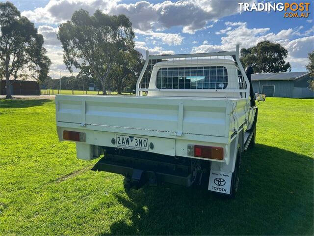 2015 TOYOTA LANDCRUISER WORKMATE (4X4) VDJ79R MY12 UPDATE DOUBLE C\/CHAS