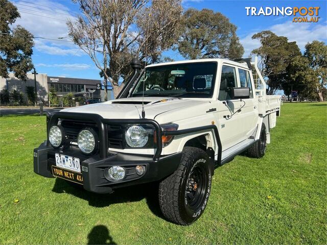 2015 TOYOTA LANDCRUISER WORKMATE (4X4) VDJ79R MY12 UPDATE DOUBLE C\/CHAS