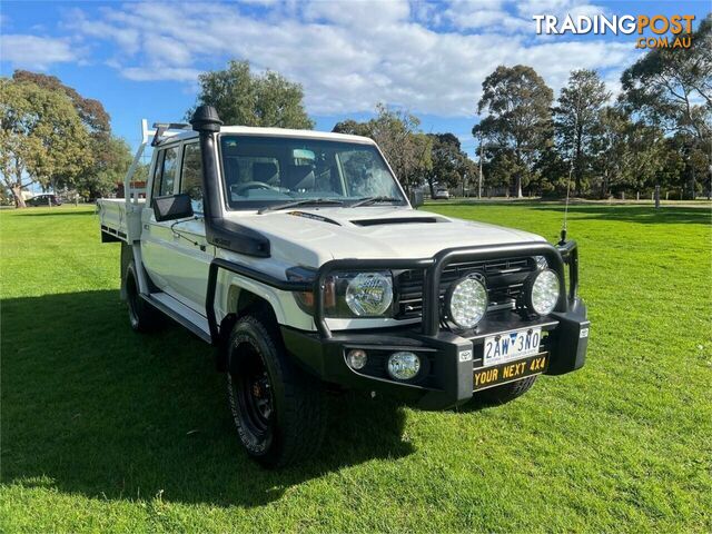 2015 TOYOTA LANDCRUISER WORKMATE (4X4) VDJ79R MY12 UPDATE DOUBLE C\/CHAS