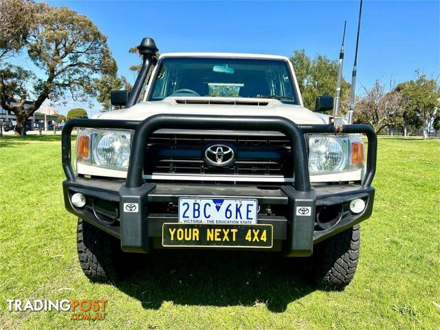 2018 TOYOTA LANDCRUISER WORKMATE (4X4) VDJ79R MY18 DOUBLE C\/CHAS