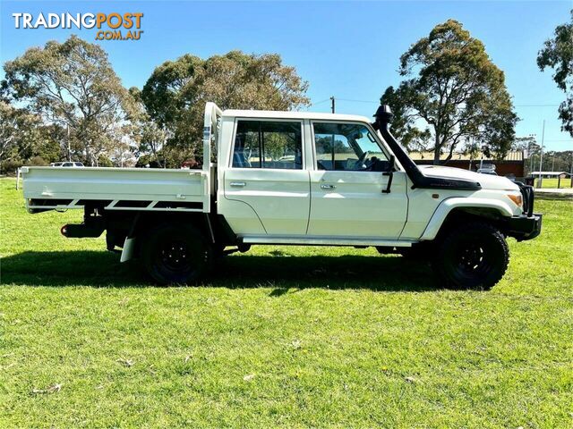 2018 TOYOTA LANDCRUISER WORKMATE (4X4) VDJ79R MY18 DOUBLE C\/CHAS