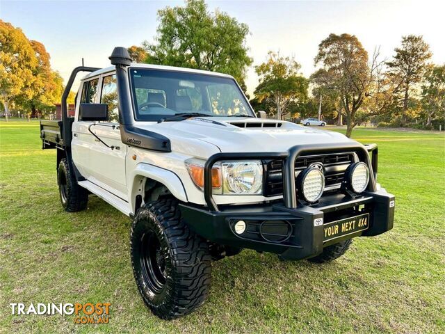2018 TOYOTA LANDCRUISER WORKMATE (4X4) VDJ79R MY18 DOUBLE C\/CHAS