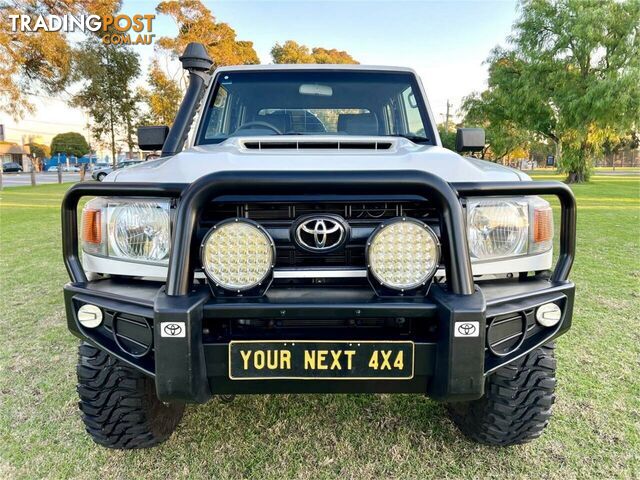 2018 TOYOTA LANDCRUISER WORKMATE (4X4) VDJ79R MY18 DOUBLE C\/CHAS