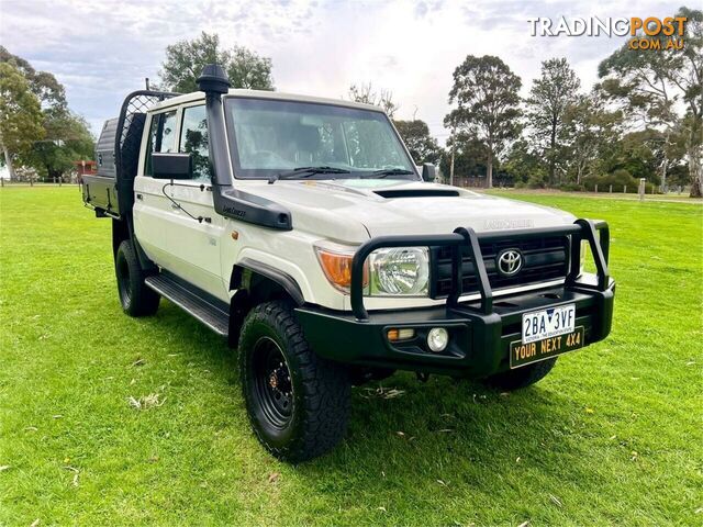 2015 TOYOTA LANDCRUISER WORKMATE (4X4) VDJ79R MY12 UPDATE DOUBLE C\/CHAS