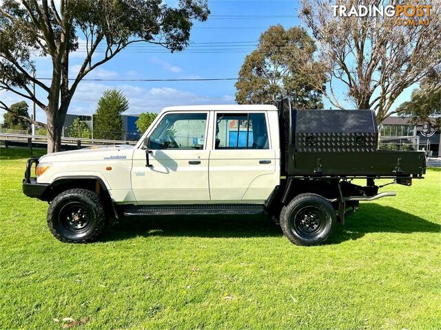 2015 TOYOTA LANDCRUISER WORKMATE (4X4) VDJ79R MY12 UPDATE DOUBLE C\/CHAS