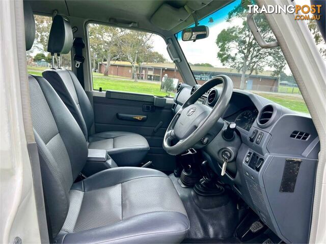 2015 TOYOTA LANDCRUISER WORKMATE (4X4) VDJ79R MY12 UPDATE DOUBLE C\/CHAS