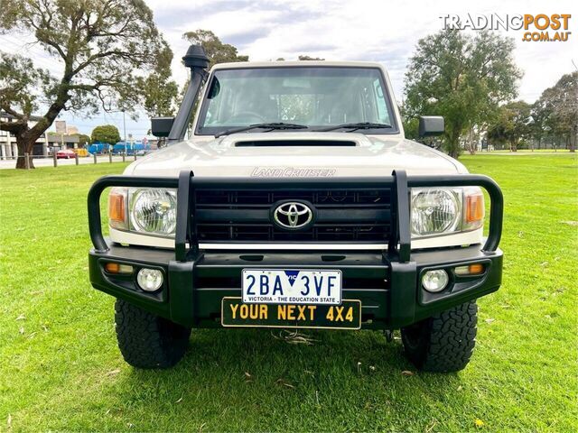 2015 TOYOTA LANDCRUISER WORKMATE (4X4) VDJ79R MY12 UPDATE DOUBLE C\/CHAS