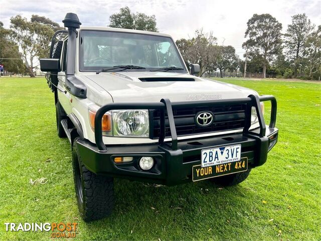 2015 TOYOTA LANDCRUISER WORKMATE (4X4) VDJ79R MY12 UPDATE DOUBLE C\/CHAS