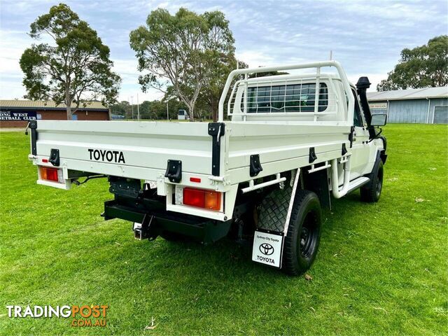 2018 TOYOTA LANDCRUISER WORKMATE (4X4) VDJ79R MY18 CAB CHASSIS