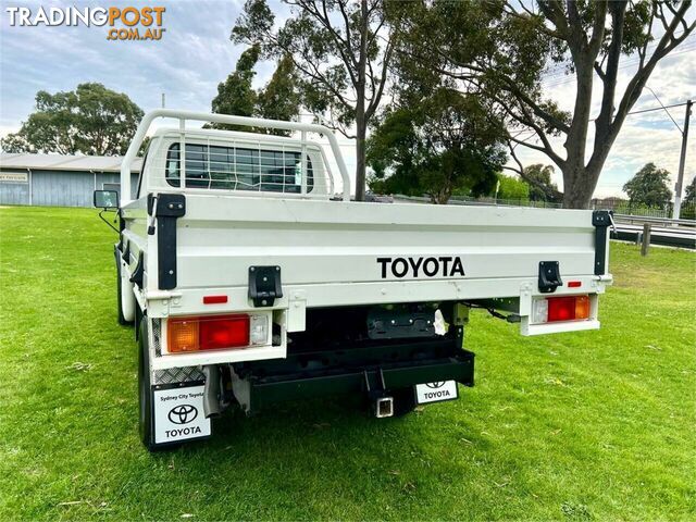 2018 TOYOTA LANDCRUISER WORKMATE (4X4) VDJ79R MY18 CAB CHASSIS