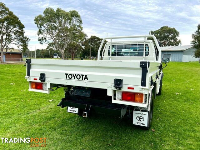 2018 TOYOTA LANDCRUISER WORKMATE (4X4) VDJ79R MY18 CAB CHASSIS