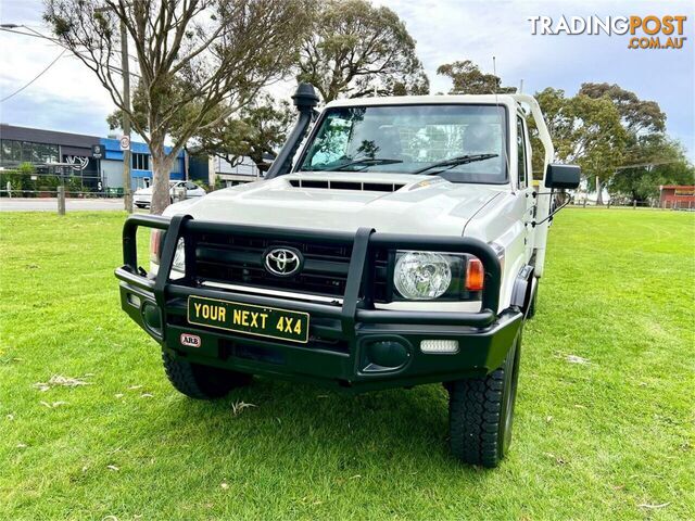 2018 TOYOTA LANDCRUISER WORKMATE (4X4) VDJ79R MY18 CAB CHASSIS