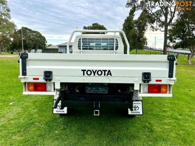 2018 TOYOTA LANDCRUISER WORKMATE (4X4) VDJ79R MY18 CAB CHASSIS