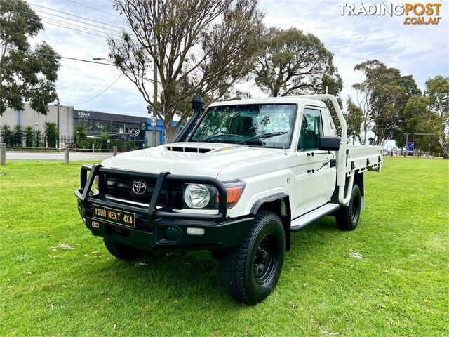 2018 TOYOTA LANDCRUISER WORKMATE (4X4) VDJ79R MY18 CAB CHASSIS