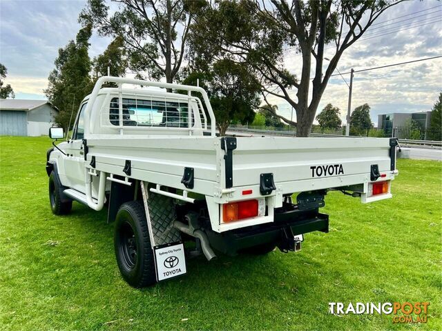 2018 TOYOTA LANDCRUISER WORKMATE (4X4) VDJ79R MY18 CAB CHASSIS