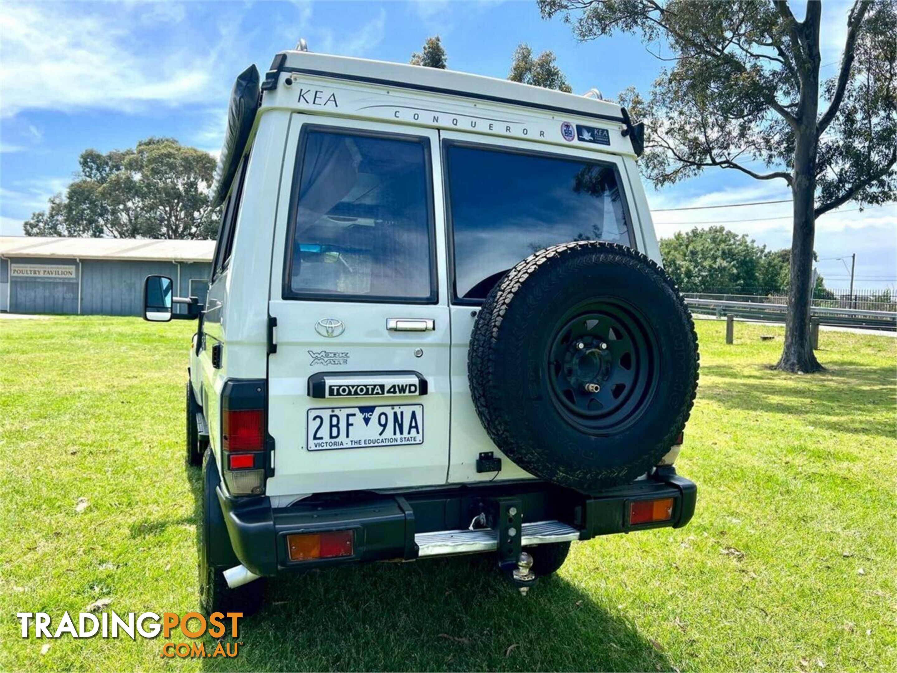 2009 TOYOTA LANDCRUISER WORKMATE (4X4) 3 SEAT VDJ78R TROOP CARRIER