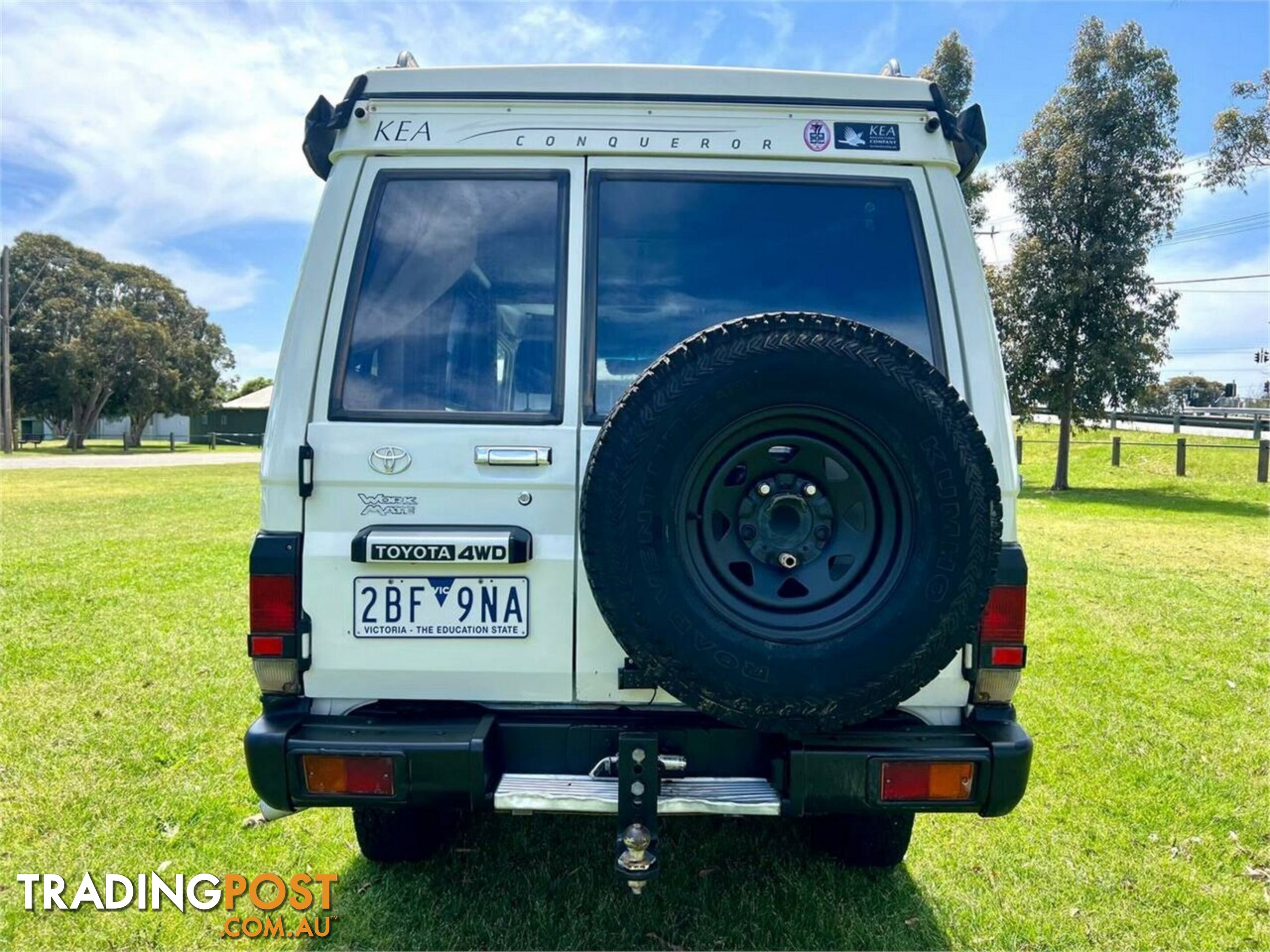 2009 TOYOTA LANDCRUISER WORKMATE (4X4) 3 SEAT VDJ78R TROOP CARRIER