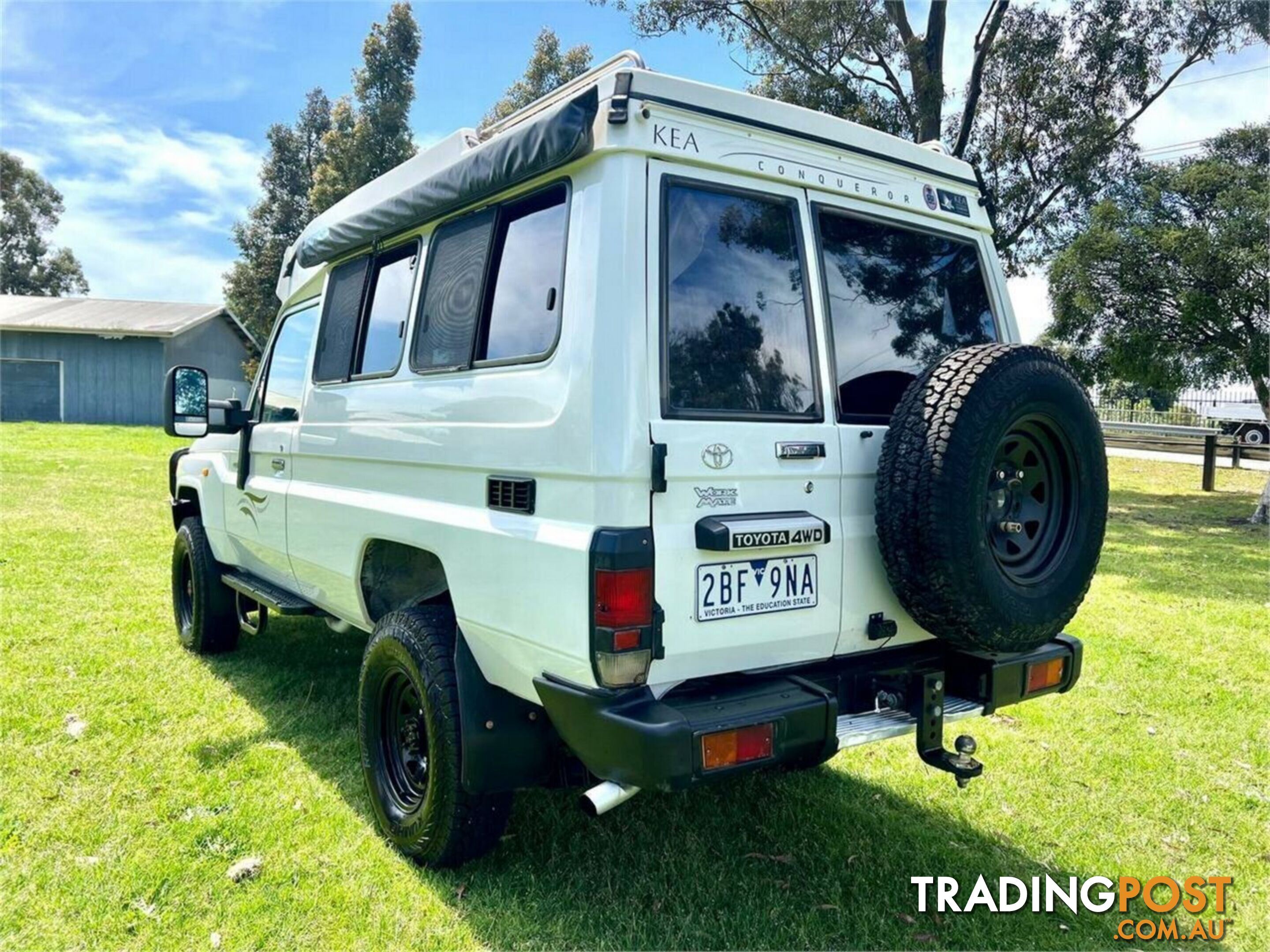 2009 TOYOTA LANDCRUISER WORKMATE (4X4) 3 SEAT VDJ78R TROOP CARRIER