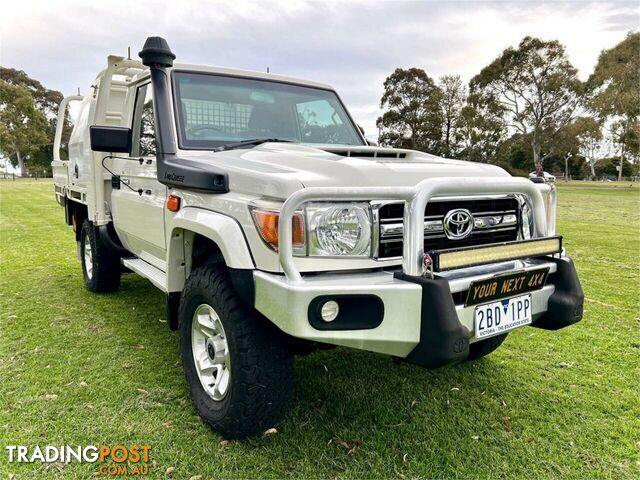 2018 TOYOTA LANDCRUISER GXL (4X4) VDJ79R CAB CHASSIS