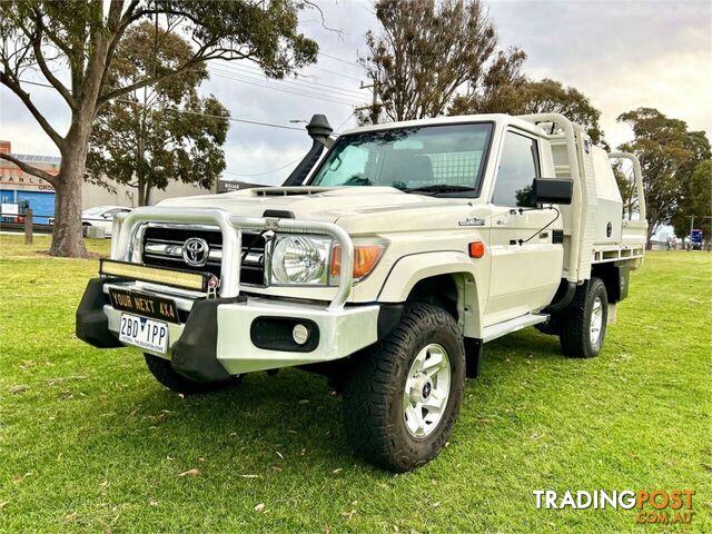 2018 TOYOTA LANDCRUISER GXL (4X4) VDJ79R CAB CHASSIS