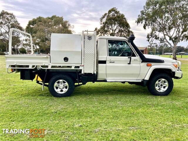 2018 TOYOTA LANDCRUISER GXL (4X4) VDJ79R CAB CHASSIS