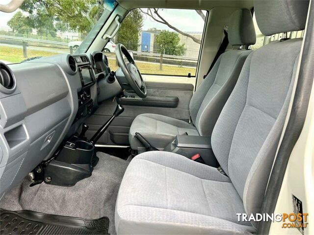 2018 TOYOTA LANDCRUISER GXL (4X4) VDJ79R CAB CHASSIS