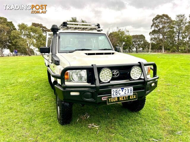 2017 TOYOTA LANDCRUISER WORKMATE (4X4) VDJ79R MY18 DOUBLE C\/CHAS