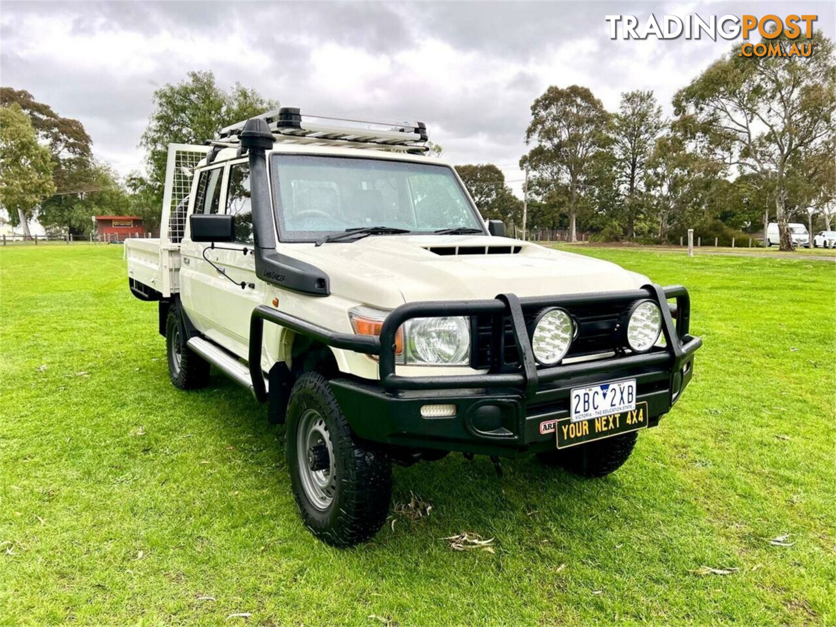 2017 TOYOTA LANDCRUISER WORKMATE (4X4) VDJ79R MY18 DOUBLE C\/CHAS