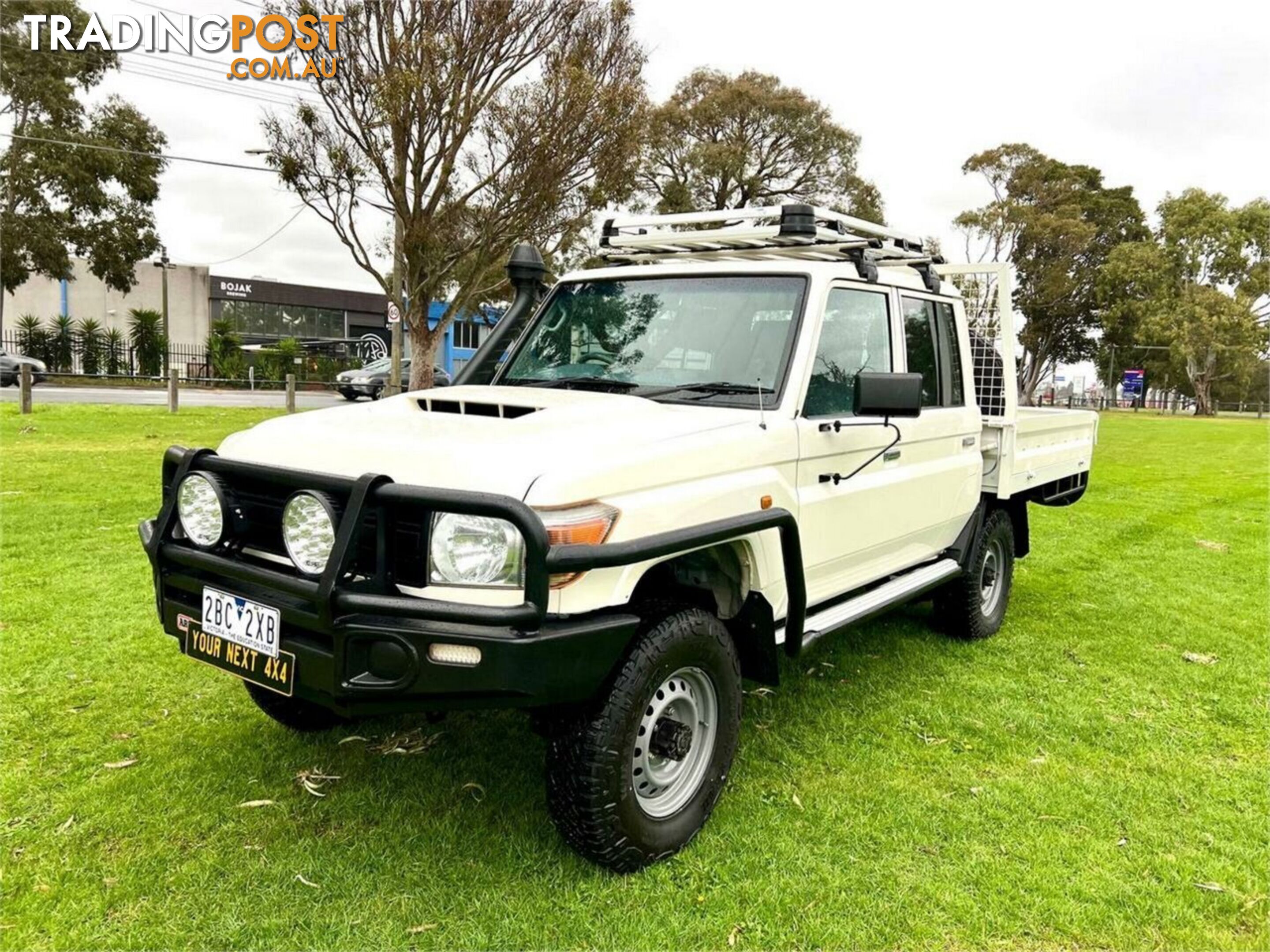 2017 TOYOTA LANDCRUISER WORKMATE (4X4) VDJ79R MY18 DOUBLE C\/CHAS