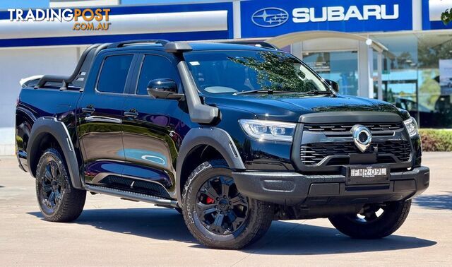 2024 GWM Ute Cannon XSR Dual Cab Utility