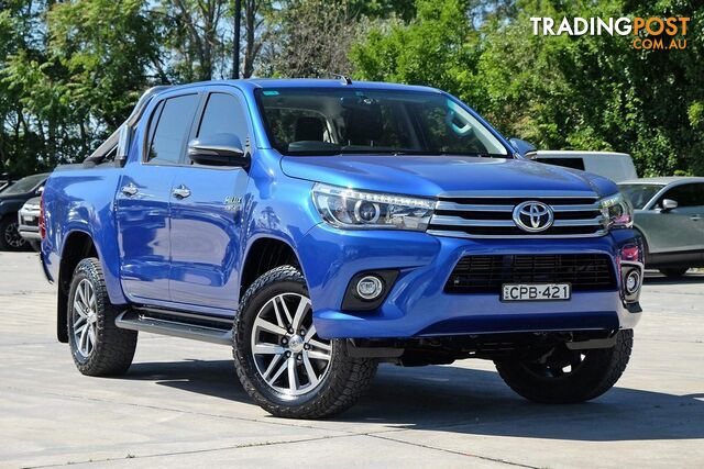 2018 Toyota Hilux SR5 GUN126R Dual Cab Utility