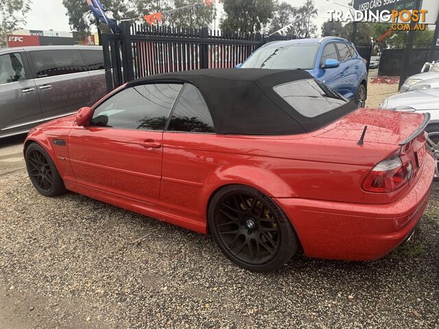 2004 BMW M3 BODYSTYLE E46 CONVERTIBLE