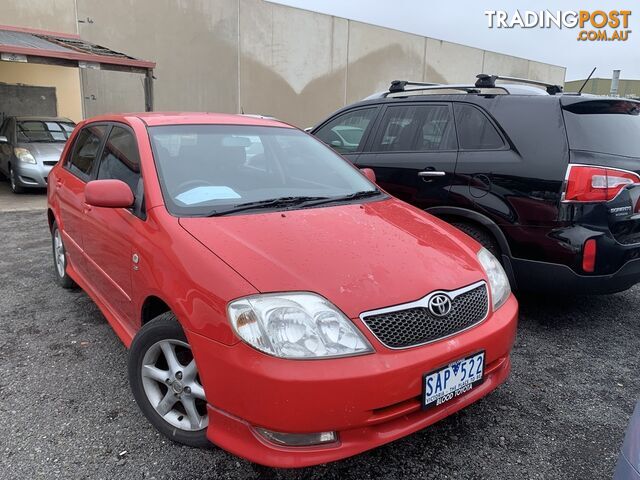 2002 TOYOTA COROLLA LEVIN SECA ZZE122R HATCHBACK