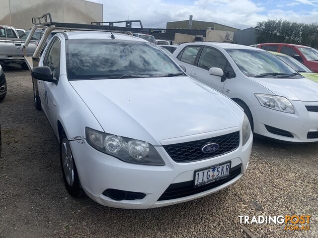 2008 FORD FALCON (LPG) FG CAB CHASSIS