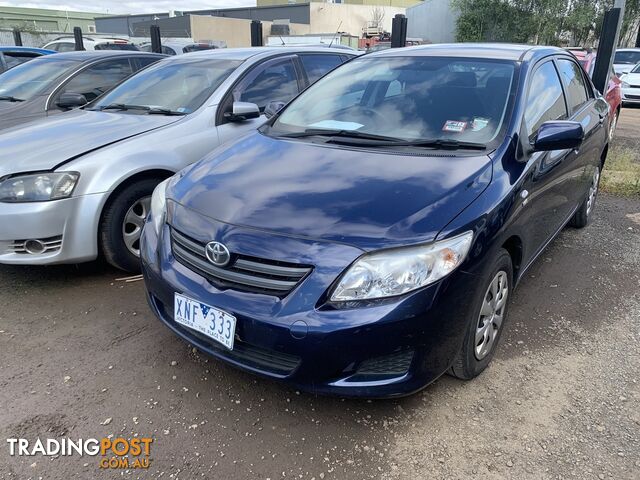 2010 TOYOTA COROLLA ASCENT ZRE152R MY10 SEDAN