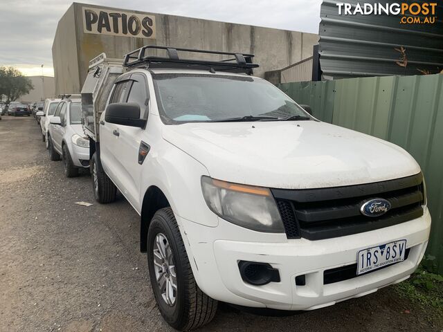 2012 FORD RANGER XL 2.2 HI-RIDER (4X2) PX CREW CAB CHASSIS