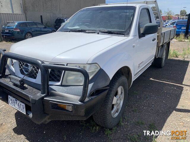 2008 NISSAN NAVARA RX (4X4) D40 CAB CHASSIS