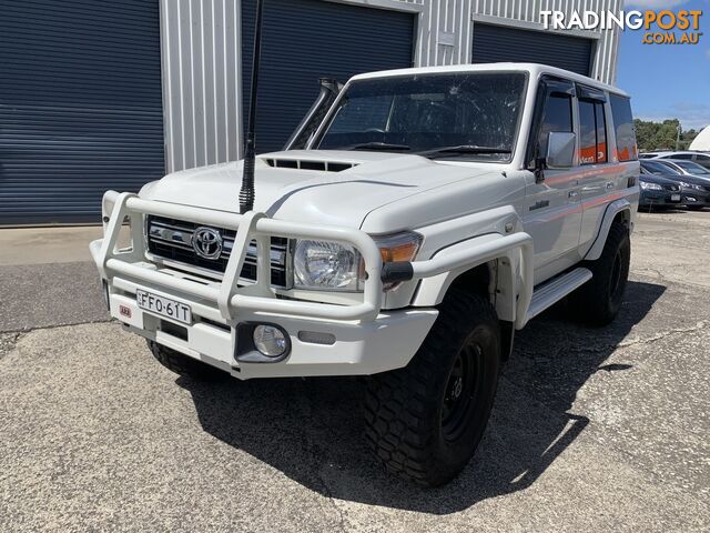 2011 TOYOTA LANDCRUISER WORKMATE (4X4) VDJ76R 09 UPGRADE WAGON