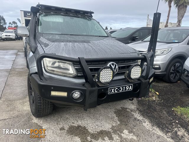 2013 VOLKSWAGEN AMAROK DUAL CAB UTILITY
