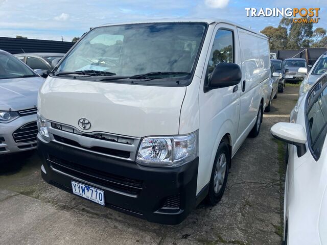 2012 TOYOTA HIACE VAN