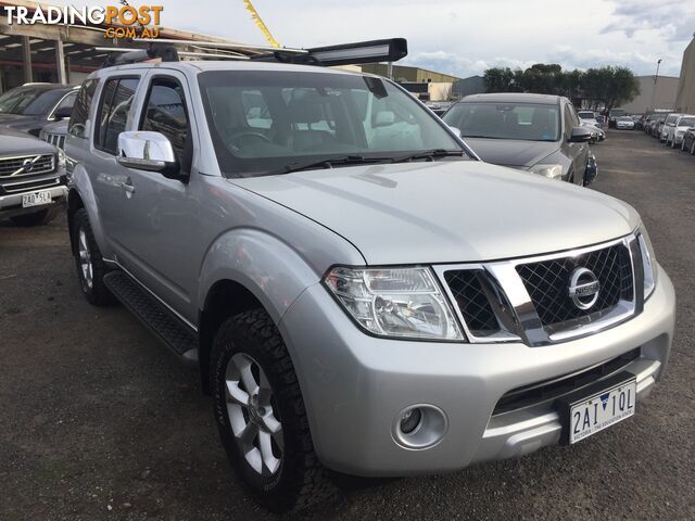 2012 NISSAN PATHFINDER ST-L (4X4) R51 SERIES 4 WAGON