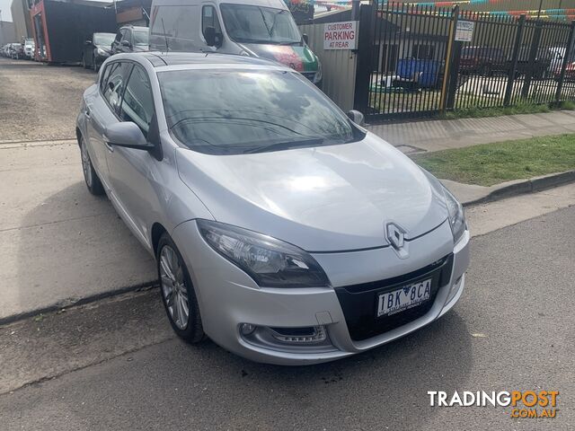 2013 RENAULT MEGANE GT-LINE PREMIUM B95 HATCHBACK