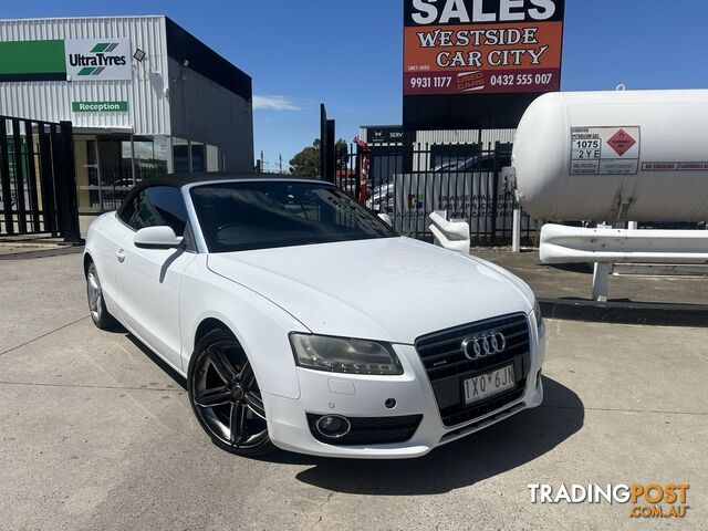 2009 AUDI A5 2.0 TFSI QUATTRO 8T CABRIOLET