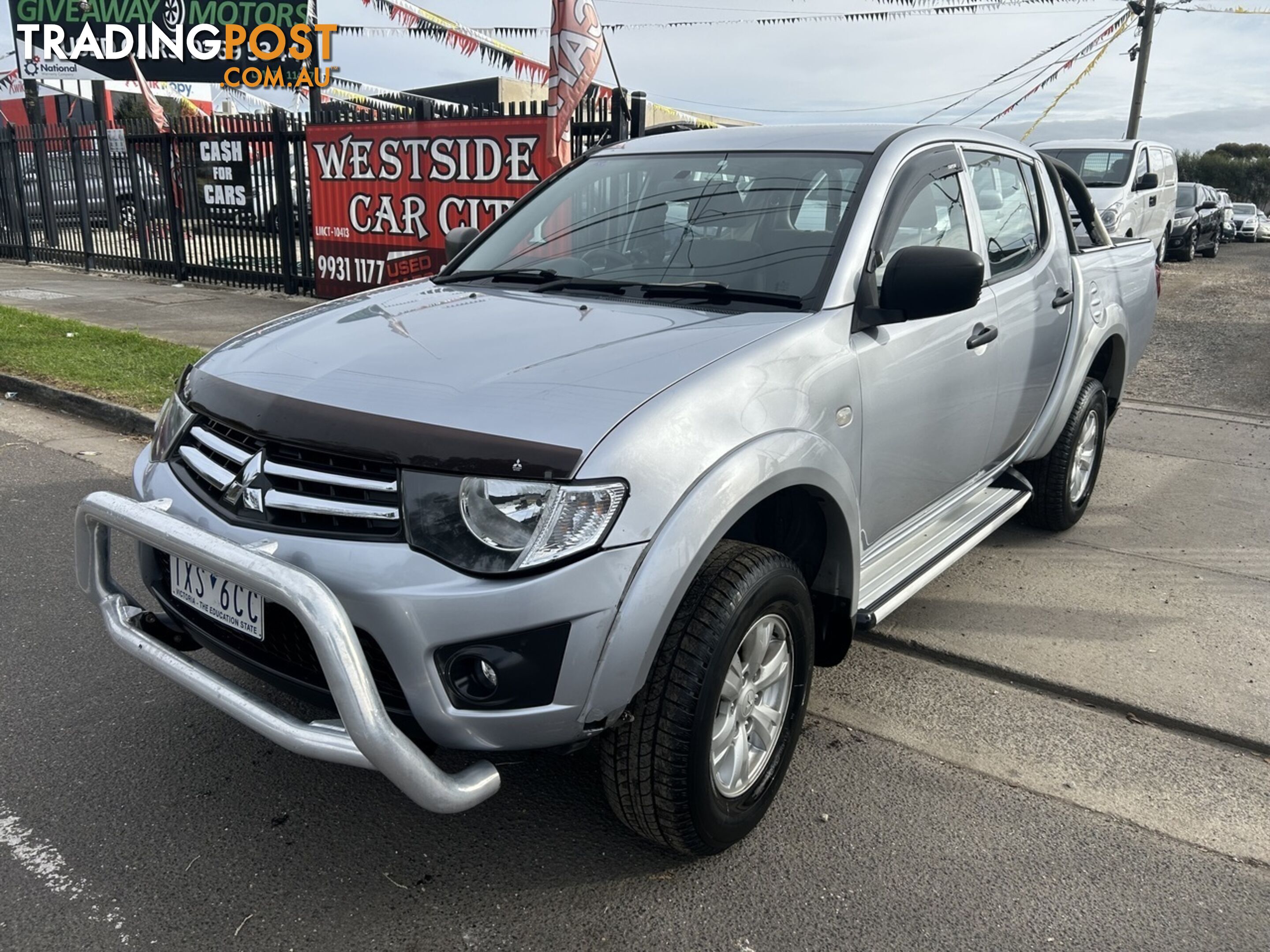 2014 MITSUBISHI TRITON GLX-R (4X4) MN MY14 UPDATE DOUBLE CAB UTILITY