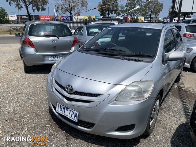 2007 TOYOTA YARIS YRS NCP93R SEDAN