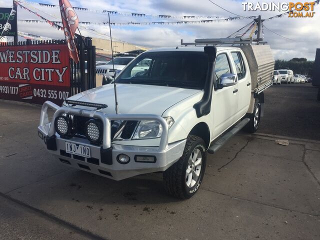 2010 NISSAN NAVARA ST (4X4) D40 DUAL CAB PICK-UP