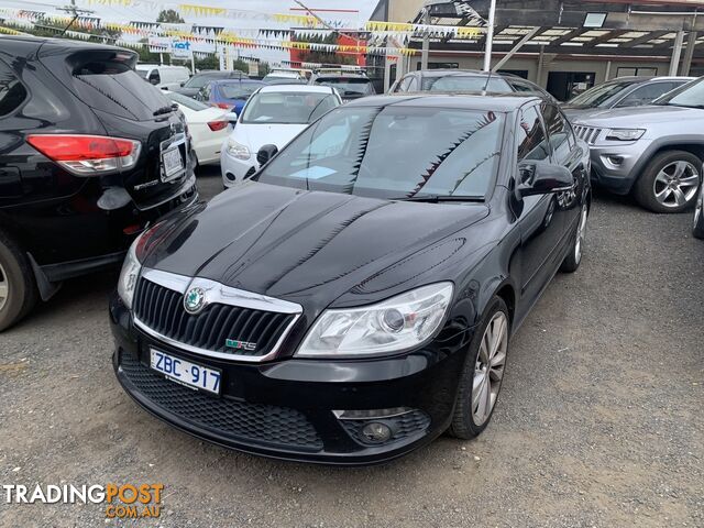 2012 SKODA OCTAVIA RS 147 TSI 1Z MY12 LIFTBACK