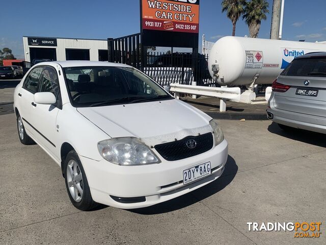 2004 TOYOTA COROLLA SEDAN