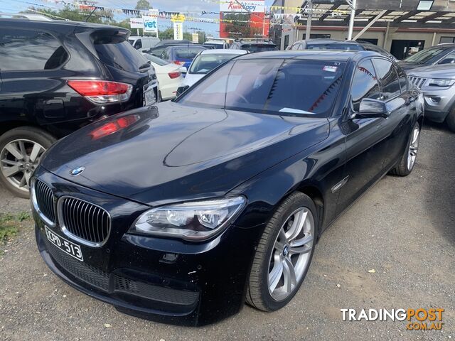 2010 BMW 740I BODYSTYLE F01 SEDAN