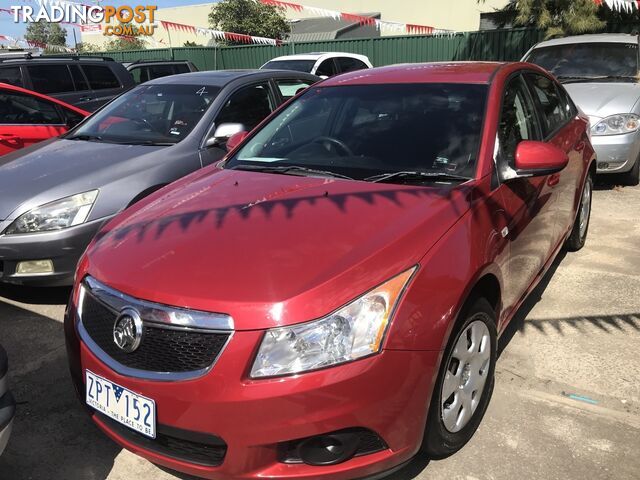 2012 HOLDEN CRUZE CD JH MY12 SEDAN